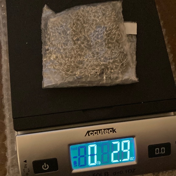 Silver Chainmail Collar Necklace unbranded - Picture 11 of 11